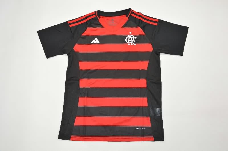 Flamengo 2025 Kids Home Soccer Jersey And Shorts