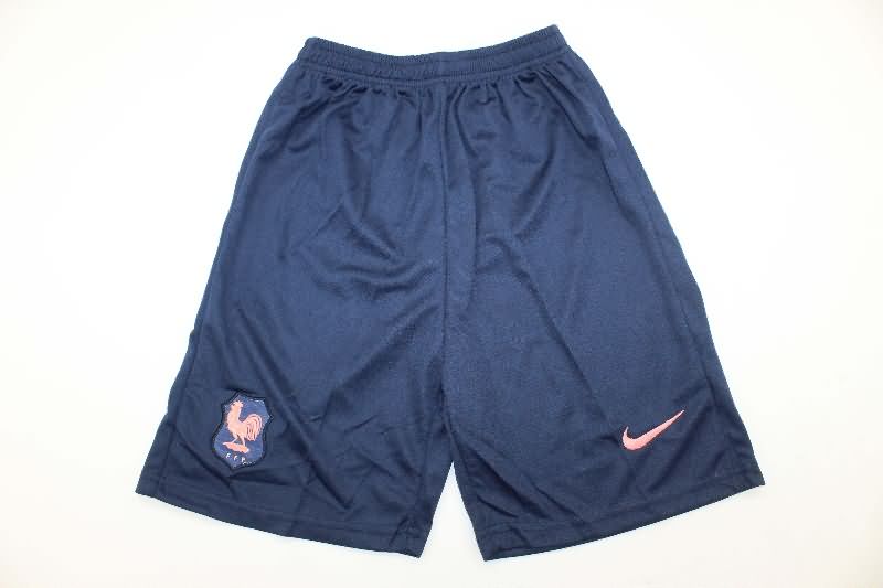 France 2025 Kids Home Soccer Jersey And Shorts