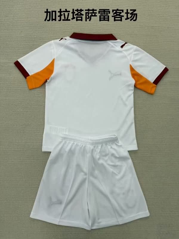 Galatasaray 25/26 Kids Away Soccer Jersey And Shorts