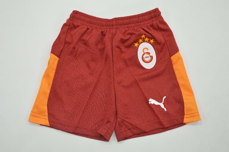 Galatasaray 25/26 Kids Home Soccer Jersey And Shorts