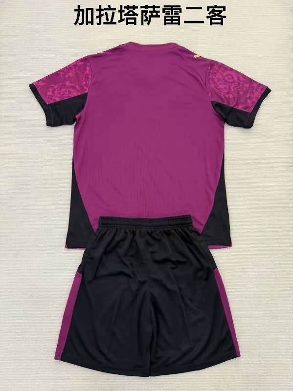 Galatasaray 25/26 Kids Third Soccer Jersey And Shorts