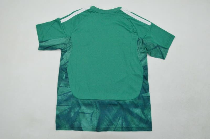 Germany 2026 Kids World Cup Goalkeeper Green Soccer Jersey And Shorts
