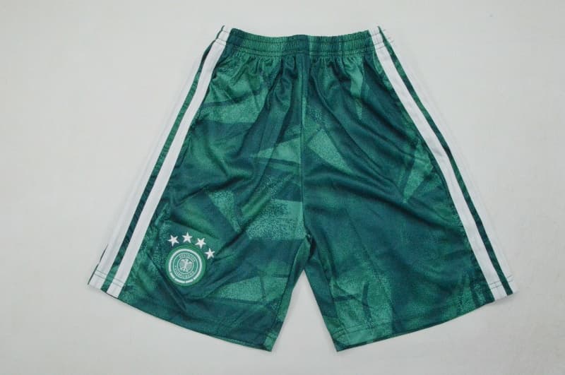 Germany 2026 Kids World Cup Goalkeeper Green Soccer Jersey And Shorts