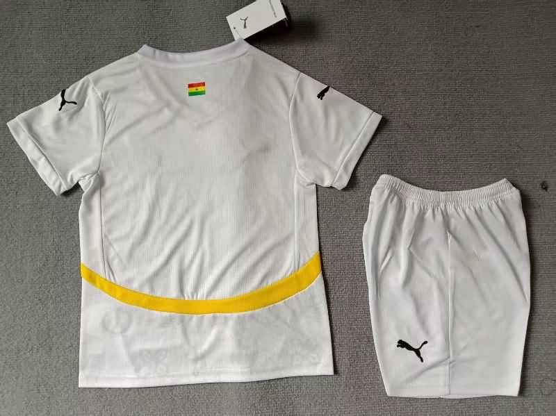 Ghana 25/26 Kids Home Soccer Jersey And Shorts