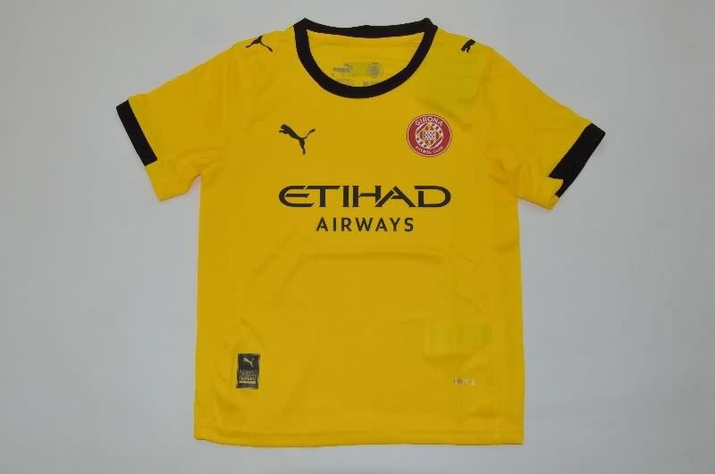 Girona 25/26 Kids Away Soccer Jersey And Shorts