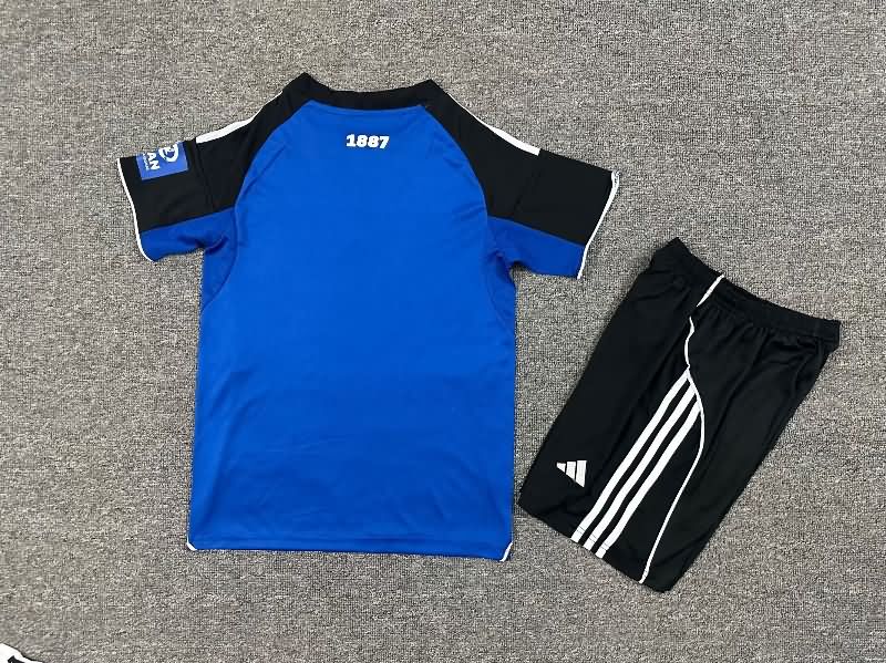 Hamburg 25/26 Kids Away Soccer Jersey And Shorts