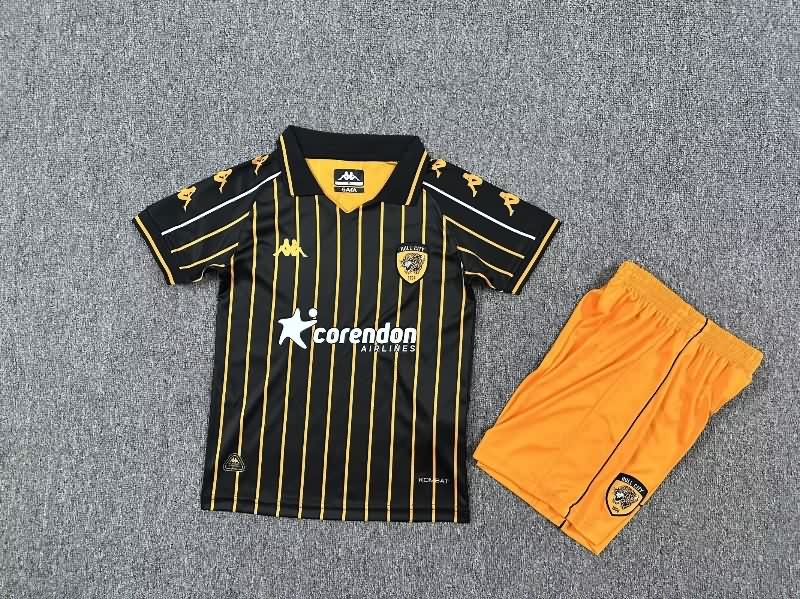 Hull City 25/26 Kids Away Soccer Jersey And Shorts