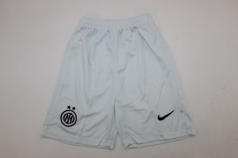 Inter Milan 25/26 Kids Away Soccer Jersey And Shorts
