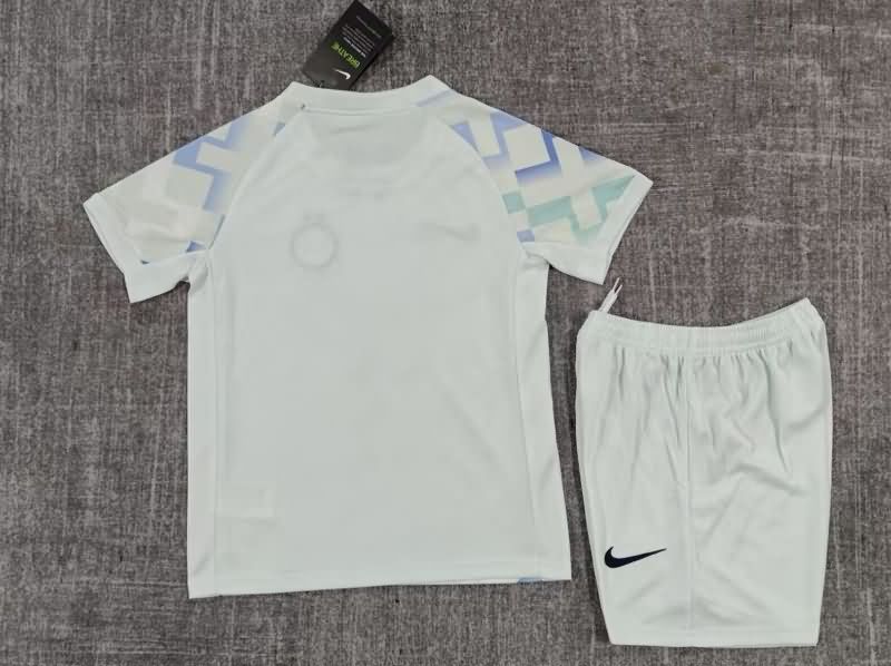Inter Milan 25/26 Kids Away Soccer Jersey And Shorts Leaked