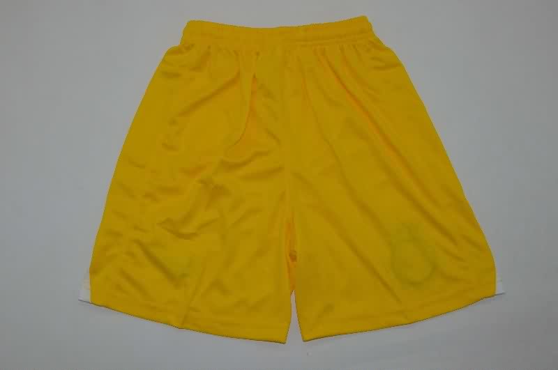 Inter Milan 25/26 Kids Goalkeeper Yellow Soccer Jersey And Shorts