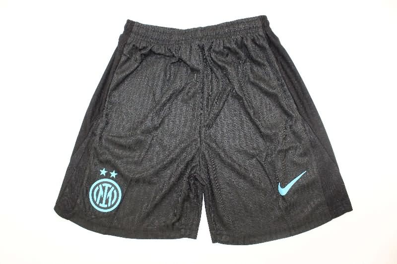 Inter Milan 25/26 Kids Home Soccer Jersey And Shorts (Player)