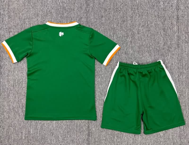 Ireland 2026 Kids Home Soccer Jersey And Shorts