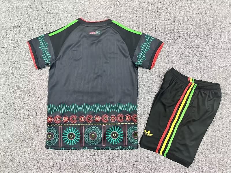 Jamaica 2026 Kids Away Soccer Jersey And Shorts
