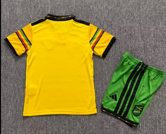 Jamaica 2026 Kids Home Soccer Jersey And Shorts