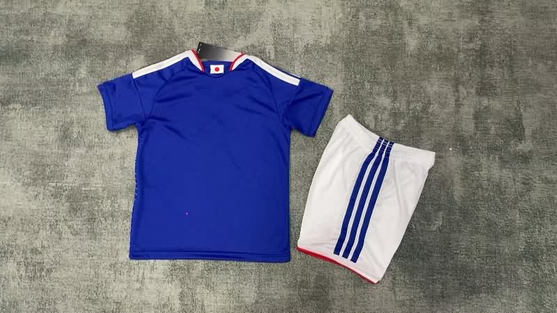 Japan 2026 Kids World Cup Home Soccer Jersey And Shorts
