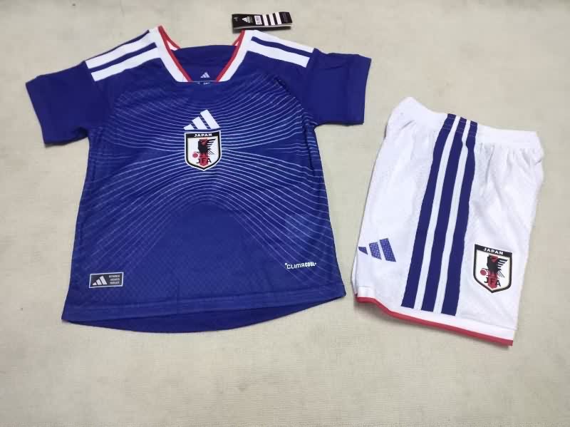 Japan 2026 Kids World Cup Home Soccer Jersey And Shorts (Player)