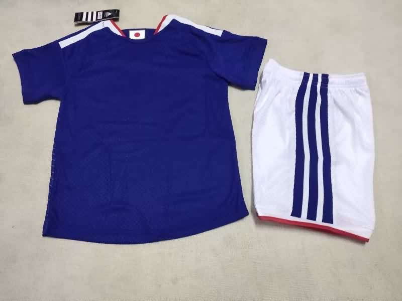 Japan 2026 Kids World Cup Home Soccer Jersey And Shorts (Player)