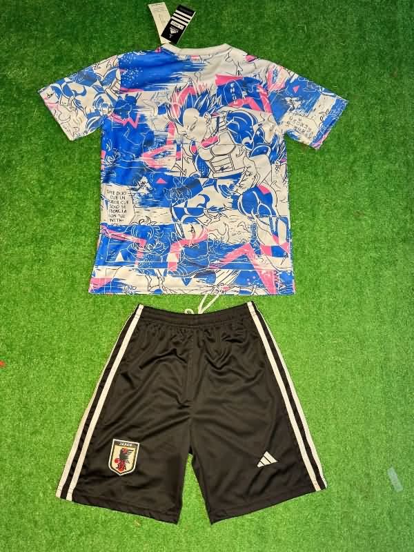 Japan 2025 Kids Special Soccer Jersey And Shorts 06