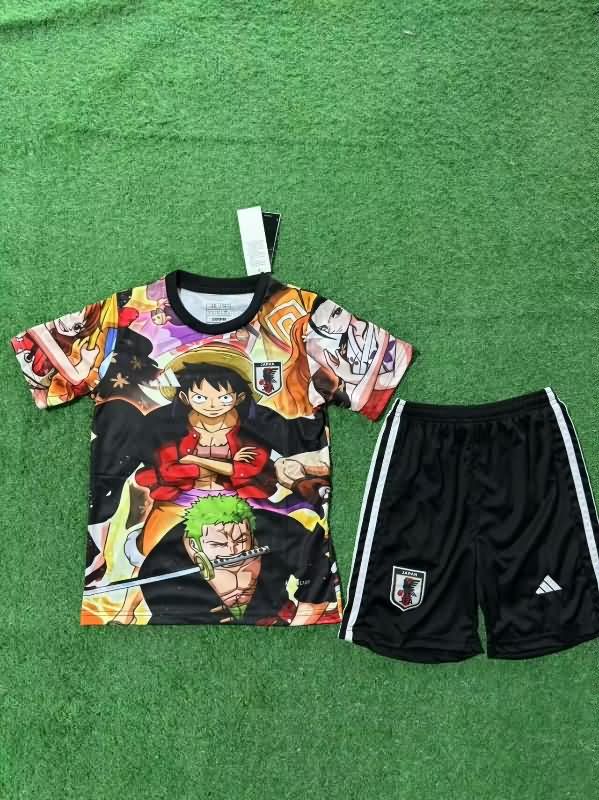 Japan 2025 Kids Special Soccer Jersey And Shorts 21