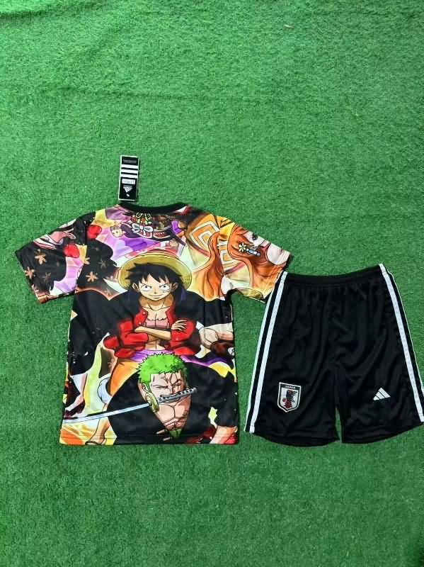 Japan 2025 Kids Special Soccer Jersey And Shorts 21