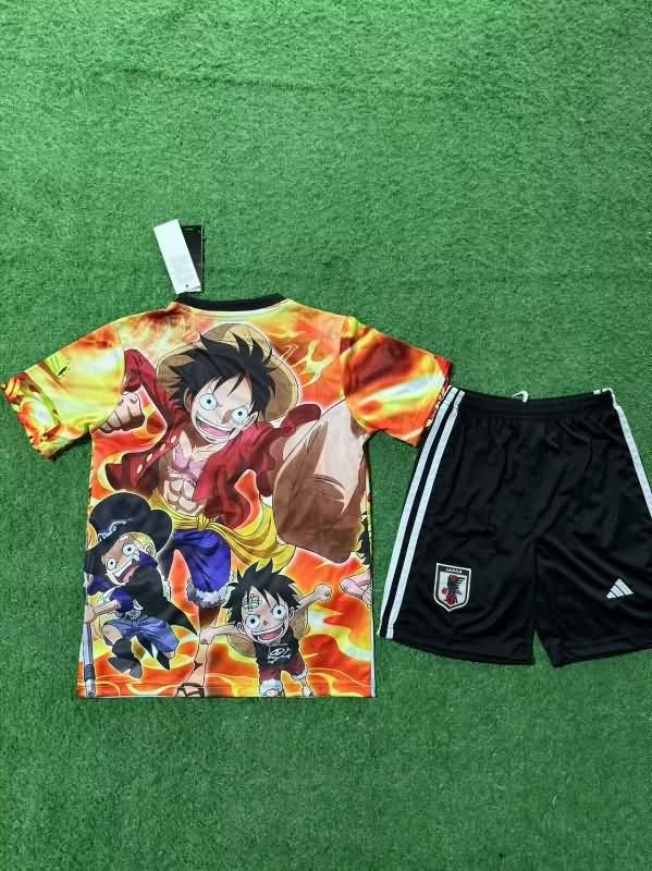 Japan 2025 Kids Special Soccer Jersey And Shorts 22