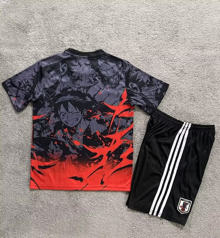 Japan 2025 Kids Special Soccer Jersey And Shorts 25