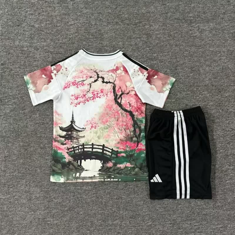 Japan 2025 Kids Special Soccer Jersey And Shorts 35