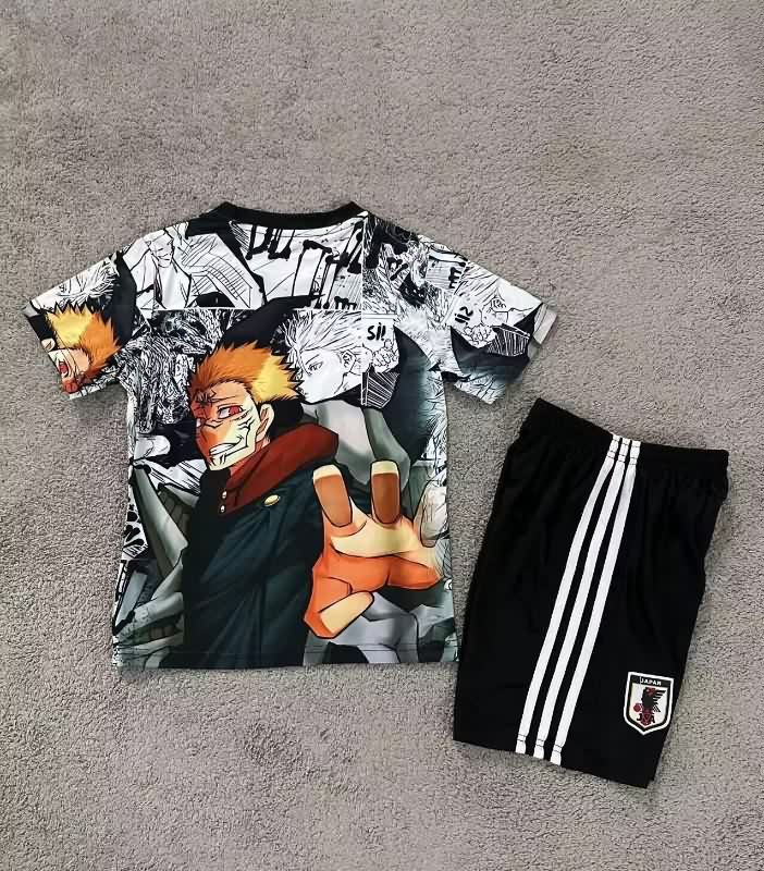 Japan 2025 Kids Special Soccer Jersey And Shorts 37
