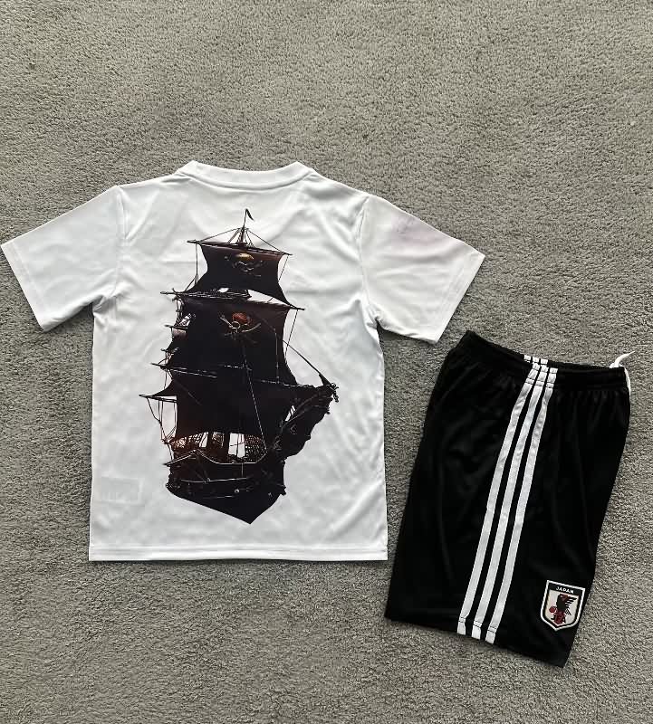 Japan 2025 Kids Special Soccer Jersey And Shorts 40