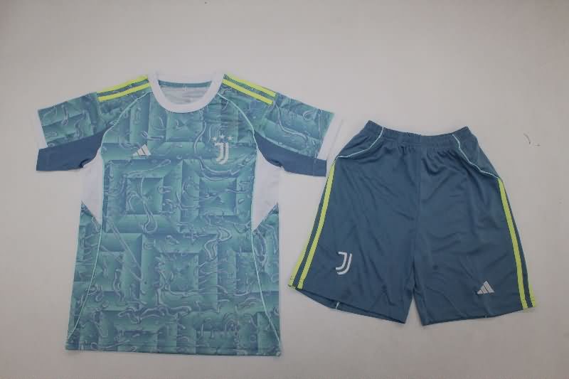 Juventus 25/26 Kids Away Soccer Jersey And Shorts