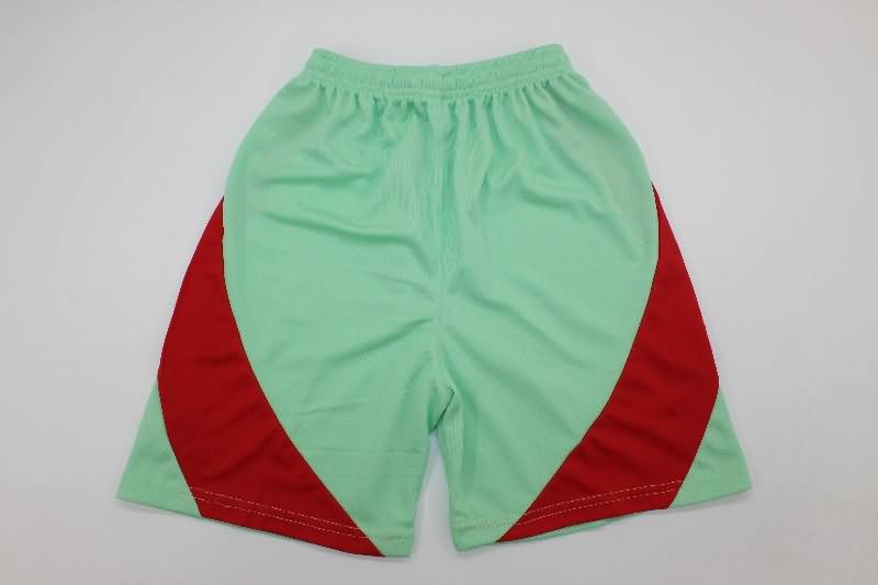 Juventus 25/26 Kids Green Soccer Jersey And Shorts