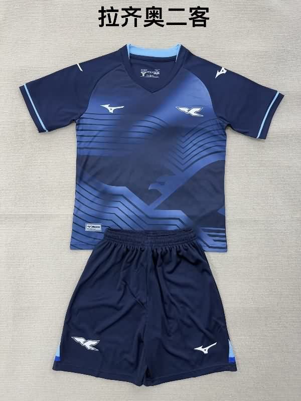 Lazio 25/26 Kids Third Soccer Jersey And Shorts