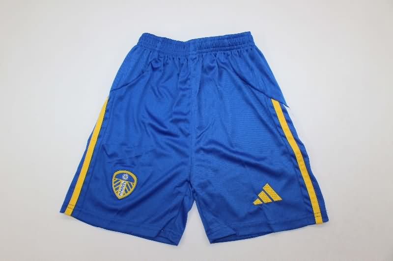 Leeds United 25/26 Kids Away Soccer Jersey And Shorts