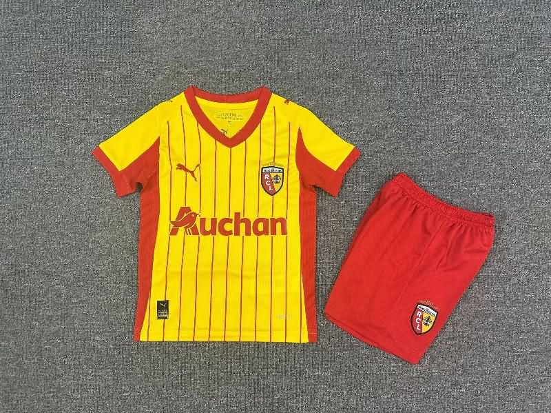 Lens 25/26 Kids Home Soccer Jersey And Shorts