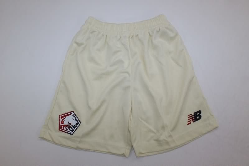 Lille 25/26 Kids Away Soccer Jersey And Shorts