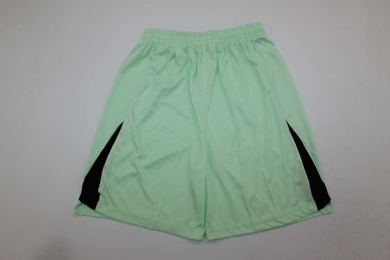 Liverpool 25/26 Kids Goalkeeper Green Soccer Jersey And Shorts Leaked