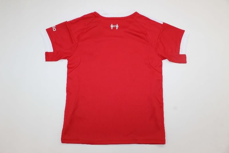 Liverpool 25/26 Kids Home Soccer Jersey And Shorts