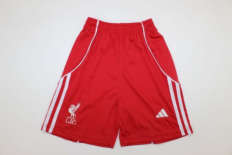 Liverpool 25/26 Kids Home Soccer Jersey And Shorts