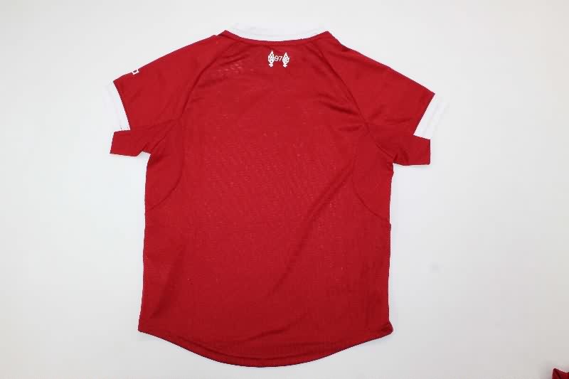 Liverpool 25/26 Kids Home Soccer Jersey And Shorts (Player)