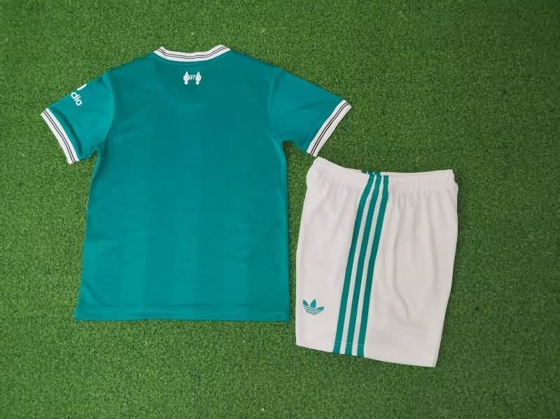 Liverpool 25/26 Kids Third Soccer Jersey And Shorts (Player)