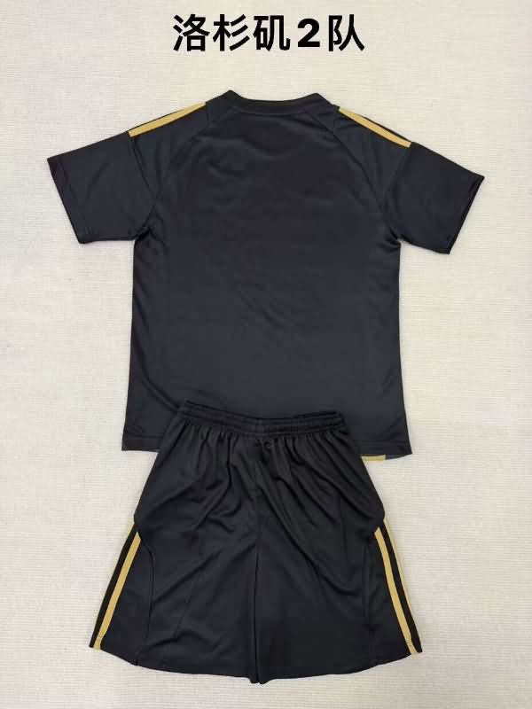 Los Angeles FC 2025 Kids Home Soccer Jersey And Shorts
