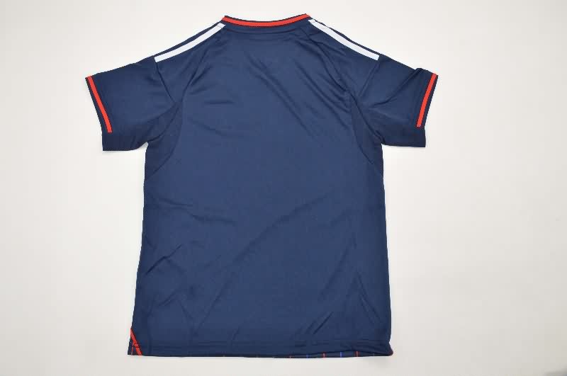 Lyon 25/26 Kids Away Soccer Jersey And Shorts