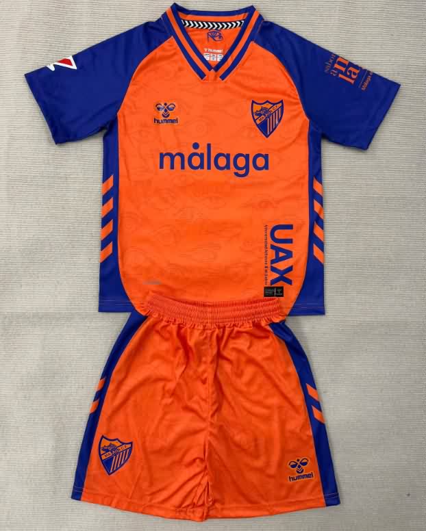 Malaga 25/26 Kids Third Soccer Jersey And Shorts