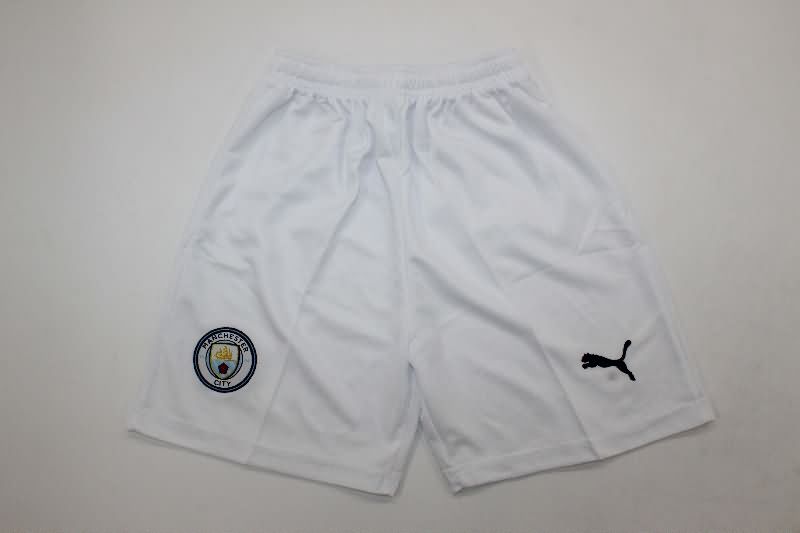 Manchester City 25/26 Kids Home Soccer Jersey And Shorts