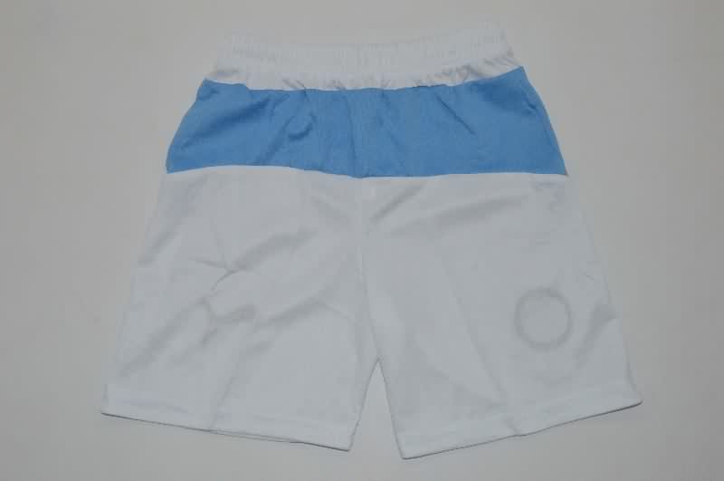 Manchester City 25/26 Kids Home Long Sleeve Soccer Jersey And Shorts