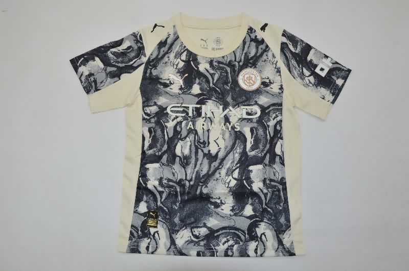 Manchester City 25/26 Kids Special Soccer Jersey And Shorts