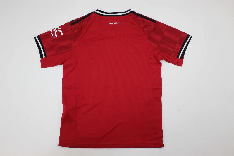 Manchester United 25/26 Kids Home Soccer Jersey And Shorts Leaked