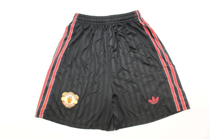 Manchester United 25/26 Kids Red Soccer Jersey And Shorts