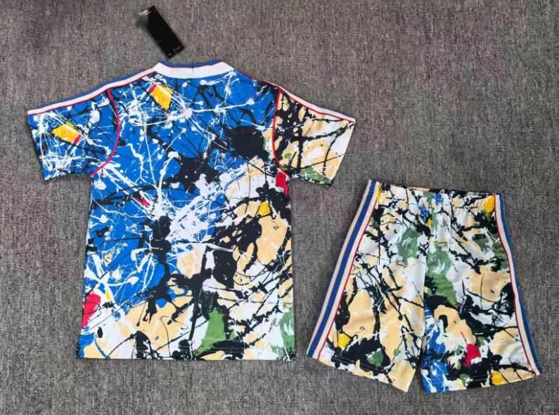 Manchester United 25/26 Kids Special Soccer Jersey And Shorts 03