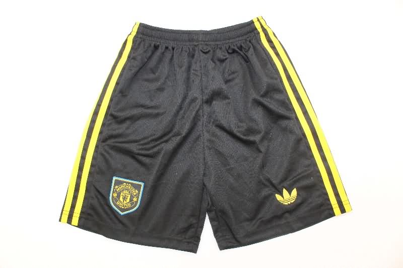 Manchester United 25/26 Kids Third Soccer Jersey And Shorts